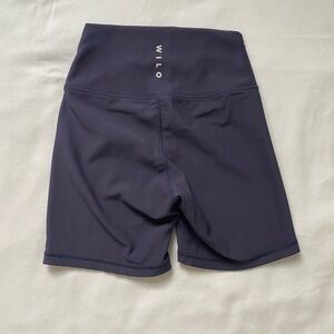 Wilo Women's Navy Blue Bike Shorts